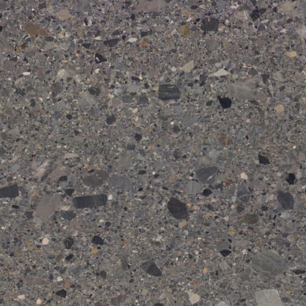 Detail van Breccia Alba kalksteen met natuurlijke steenfragmenten